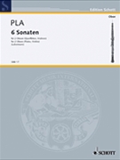 6 Sonatas for 2 Oboes by Juan Bautista Pla for
