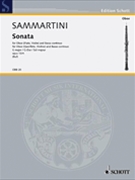 Oboe Sonata Op. 13/4g Major 2 Ob by Sammartini Giuseppe for