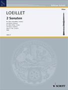 2 Sonatas Op. 5 No. 2 and 6 by Loeillet Jean-Baptiste for