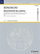 Divertimenti da camera Volume 2 by Bononcini Giovanni Battista for