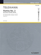 Partita No. 2 in G Major by Telemann Georg Philipp - Walter Bergmann - for Recorder