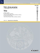Trio in G minor by Telemann Georg Philipp for