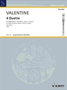 4 Duets Op. 6 by Valentine Robert for