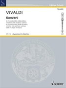 Concerto in C Major Op. 44 No. 11 (RV 443/PV 79) by Vivaldi Antonio Lucio - Linde Hans-Martin - for Recorder