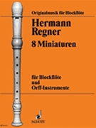 8 Miniatures by Regner Hermann for