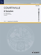 6 Sonatas by Courteville Raphael for