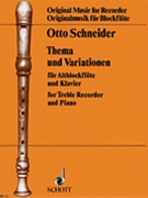 Theme and Variations by Schneider Otto for
