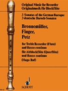 3 Sonatas of the German Baroque by for