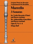 6 Sonatas Op. 2 Volume 2 (4-6) by Marcello Benedetto for