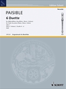 6 Duets: Sonatas Op. 1 - Volume 2 by Paisible Jacques for