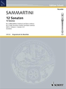 12 Sonatas Volume 2 by Sammartini Giuseppe for