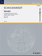 Sonata in A minor Op. 17/12 by Schickhardt Johann Christian for