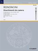 Divertimenti da camera Volume 1 by Bononcini Giovanni Battista for