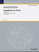 Symphony In B flat Major by Hindemith Paul for Full Score (Score Only)