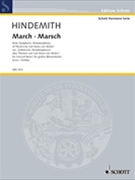 March From Symphonic Metamorphosis by Hindemith Paul - Wilson - for Concert March (Parts Only)