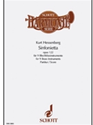 Sinfonietta Op. 122 by Hessenberg Kurt for