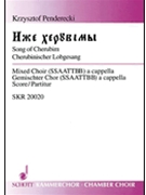 Song of Cherubim (1987) by Penderecki Krzysztof for SATB divisi a cappella