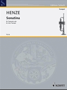 Sonatina by Henze Hans Werner for Trumpet So