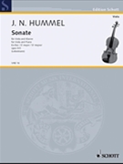 Viola Sonata in E-flat Major Op. 5/3 by Hummel Johann Nepomuk for