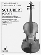 Sonata for Arpeggione in A Minor D 821 by Schubert Franz for