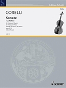 Sonata in D minor Opus 5/12 by Corelli Arcangelo for