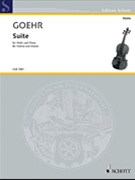 Suite Op. 70 by Goehr Alexander for
