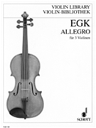 Allegro by Egk Werner for