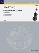 Rhythmical Studies by Martinu Bohuslav for Violin Method