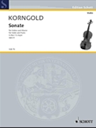 Sonata in G Major Op. 6 by Korngold Erich Wolfgang for
