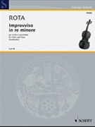 Improviso in D minor by Rota Nino for