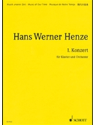 Concerto No. 1 for Piano and Orchestra (1950) by Henze Hans Werner for Study Score