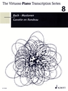 Gavotte En Rondeau by Bach Johann Sebastian - Mustonen - for Piano