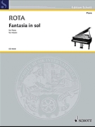 Fantasia In Sol by Rota Nino for Piano