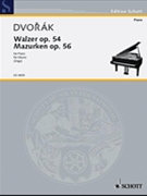 Waltzes & Mazurkas Opus 54 & Opus 56 by Dvorak Antonin - Klaus Doge - for Piano