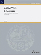 Ostermesse by Genzmer Harald for Vocal Scor