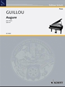 Augure Op. 61 (1953) by Guillou Jean for Piano