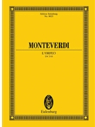 L'Orfeo by Monteverdi Claudio - Gallico Claudio - for Full Score