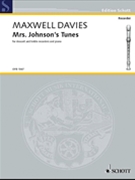 Mrs Johnson's Tunes by Davies Peter Maxwell for Recorder T