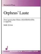 Orpheus' Laute by Poos Heinrich for SATB