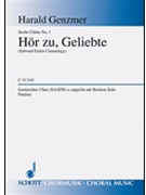 6 Chöre by Genzmer Harald for