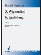 6 Chöre by Genzmer Harald for SATB