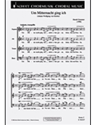 I Walked at Midnight by Genzmer Harald for SATB