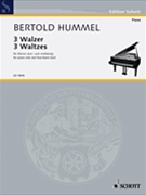 3 Waltzes by Hummel Bertold for