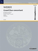 Grand Duo Concertant Opus 48 E-fl Maj by Weber Carl Maria von - Holtstrater Knut - for Clarinet