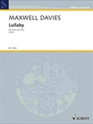 Lullaby by Davies Peter Maxwell for Str Duet