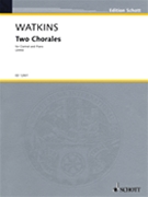 Two Chorales by Watkins Huw for Clarinet