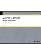 Tecum Principium by Davies Peter Maxwell for Flute and Percussion