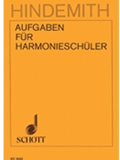 A Concentrated Course in Traditional Harmony 1 by Hindemith Paul for