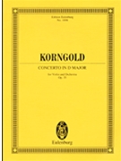 Concerto in D Major Op. 35 by Korngold Erich Wolfgang for