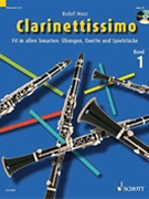 Clarinettissimo Vol. 1 Book/CD by Mauz Rudolf for Clarinet